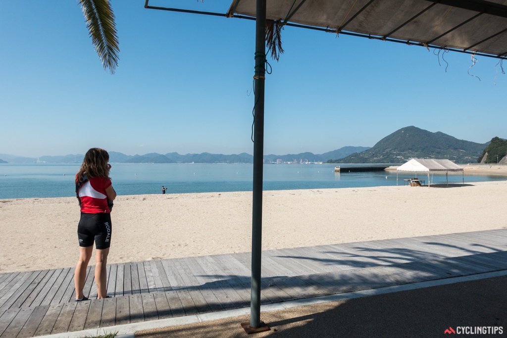 Our lunch spot on day 2, at Sunset Beach on Ikuchi Tou Island.