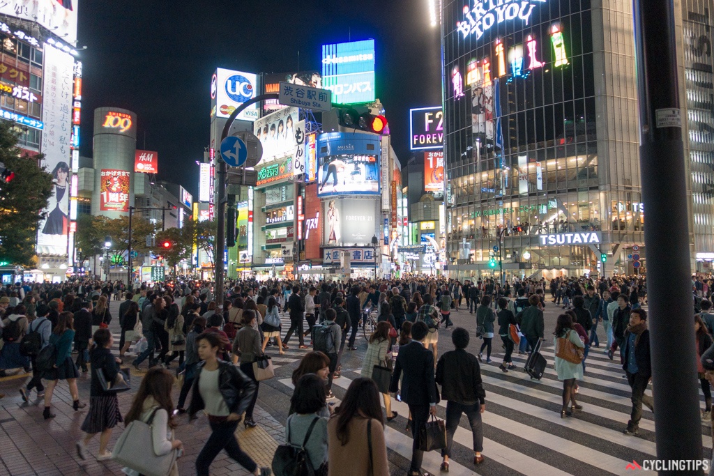 A brief visit to the bustling Shibuya Crossing in Tokyo was a great change from the quiet pace of life in other areas we visited.