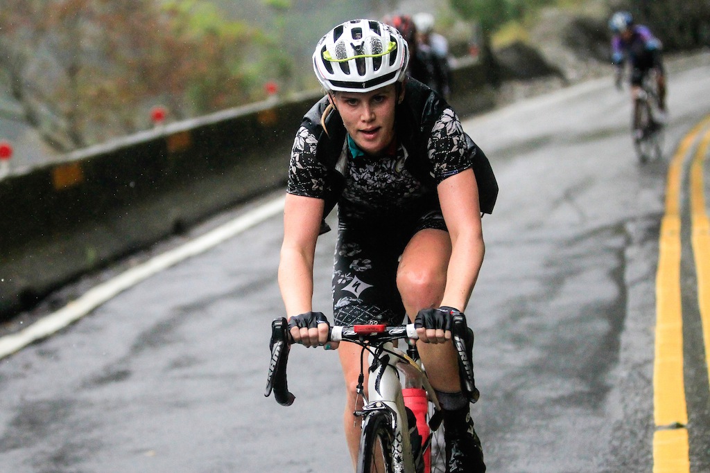 Australia's Tiff Cromwell (Specialized-Lululemon) in her second Taiwan KOM Challenge.