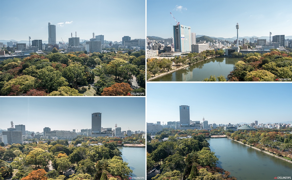 More city views from the castle.