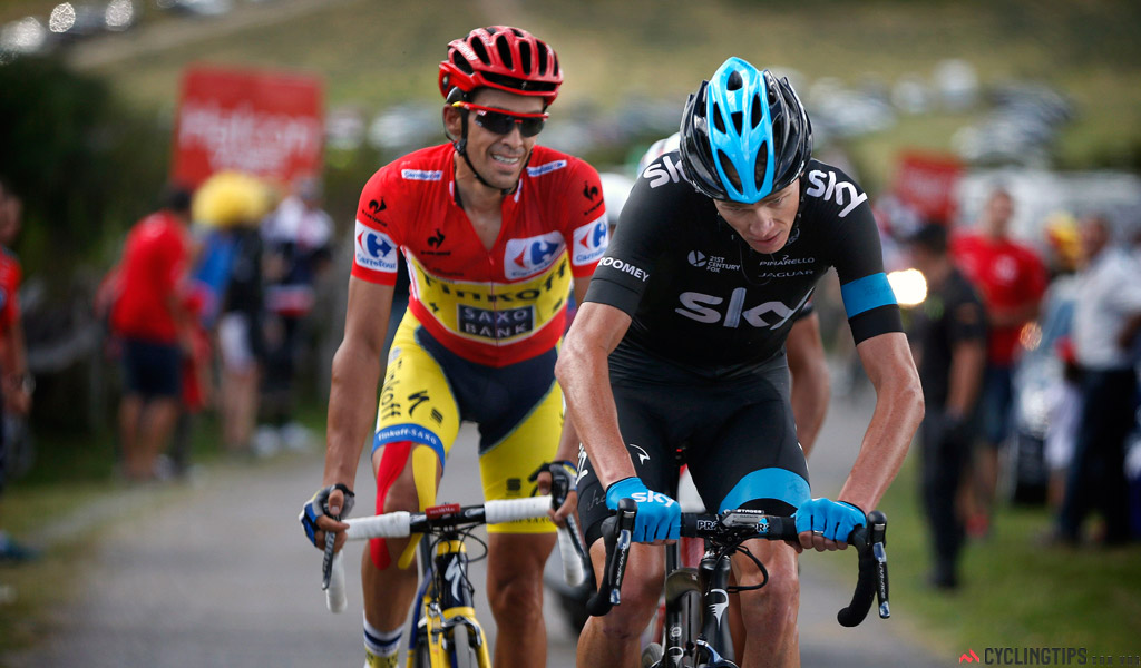 Tour de France winners Alberto Contador and Chris Froome command some of the top salaries in cycling. 