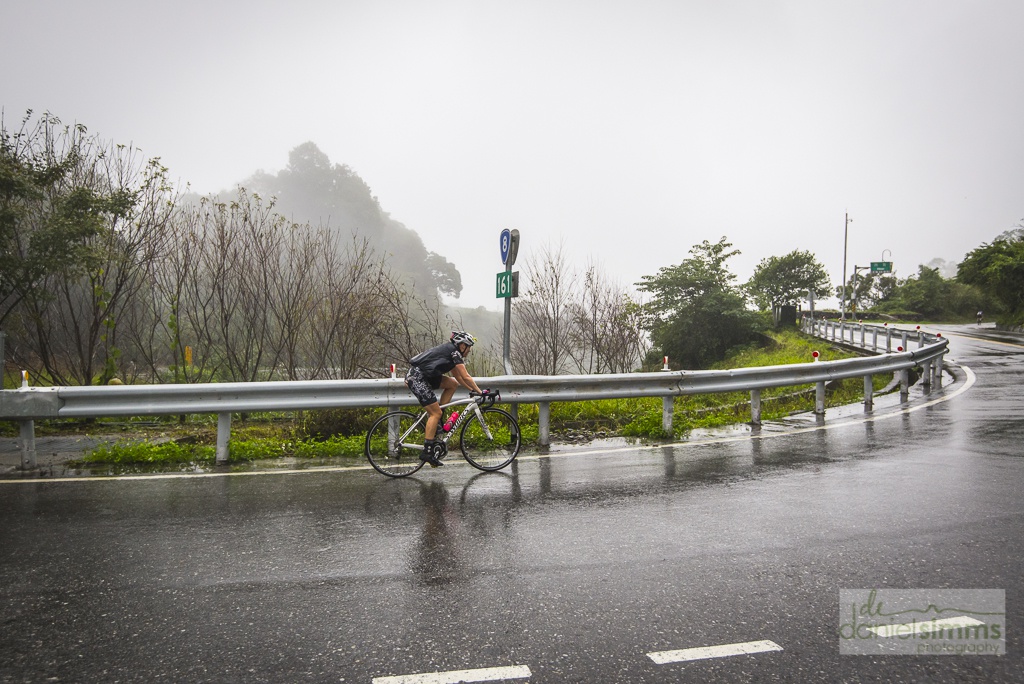 Tiff battles atrocious conditions (and a hunger flat) at the recent Taiwan KOM Challenge.