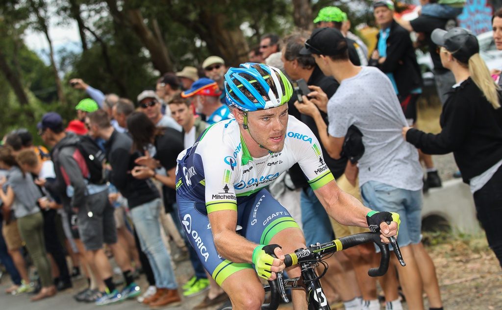 The elite selection of seven riders was made on the final two laps. Michael Hepburn attacked on the penultimate lap, reducing the lead group to seven, with eventual winner Heinrich Haussler distanced. He'd catch back on (with a couple others), only to be dropped again on the final time up the climb.