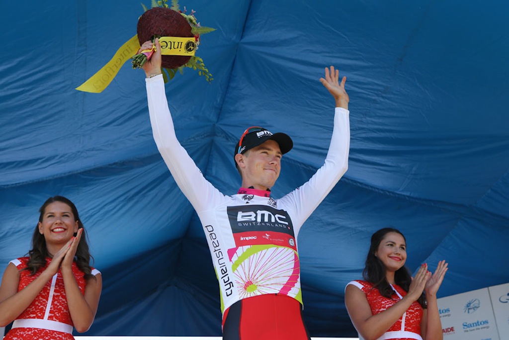 Rohan Dennis leads both the general classification and the best young rider classification going into stage 5 of the six-stage race.