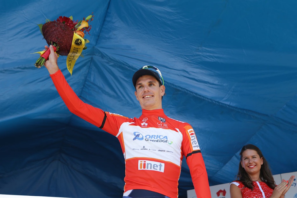 Daryl Impey moved into the lead of the points classification and moved up six spots on the GC with his second place on the stage.