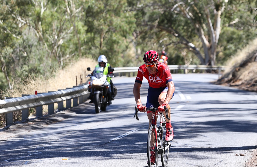 Will Clarke initiated the day's main breakaway ...