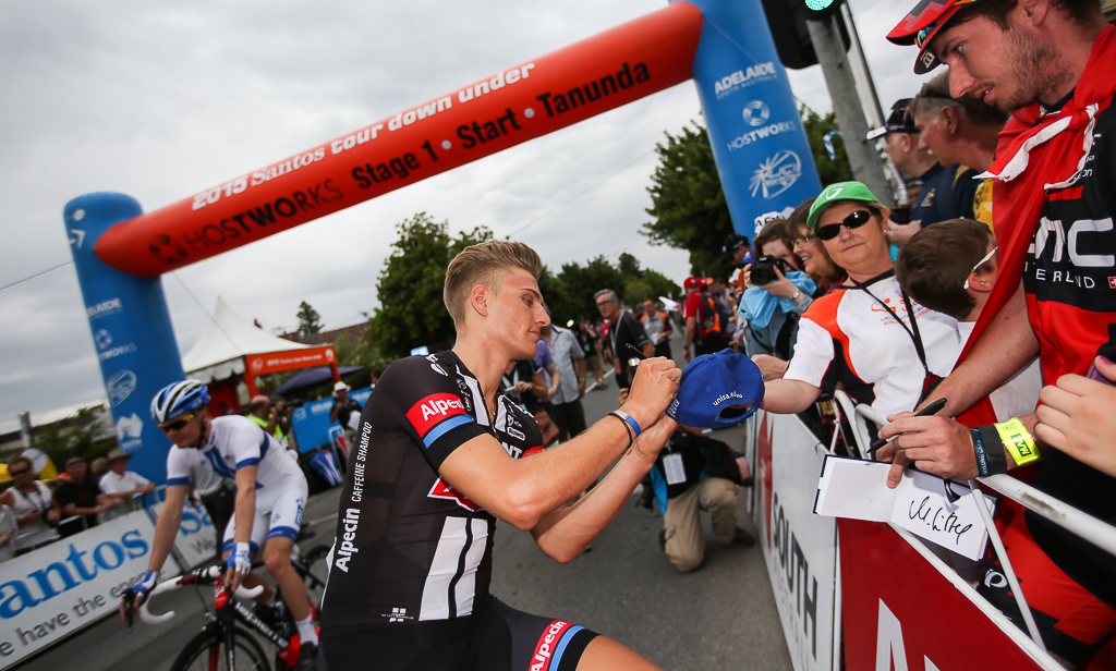 Marcel Kittel is always a fan favourite ...