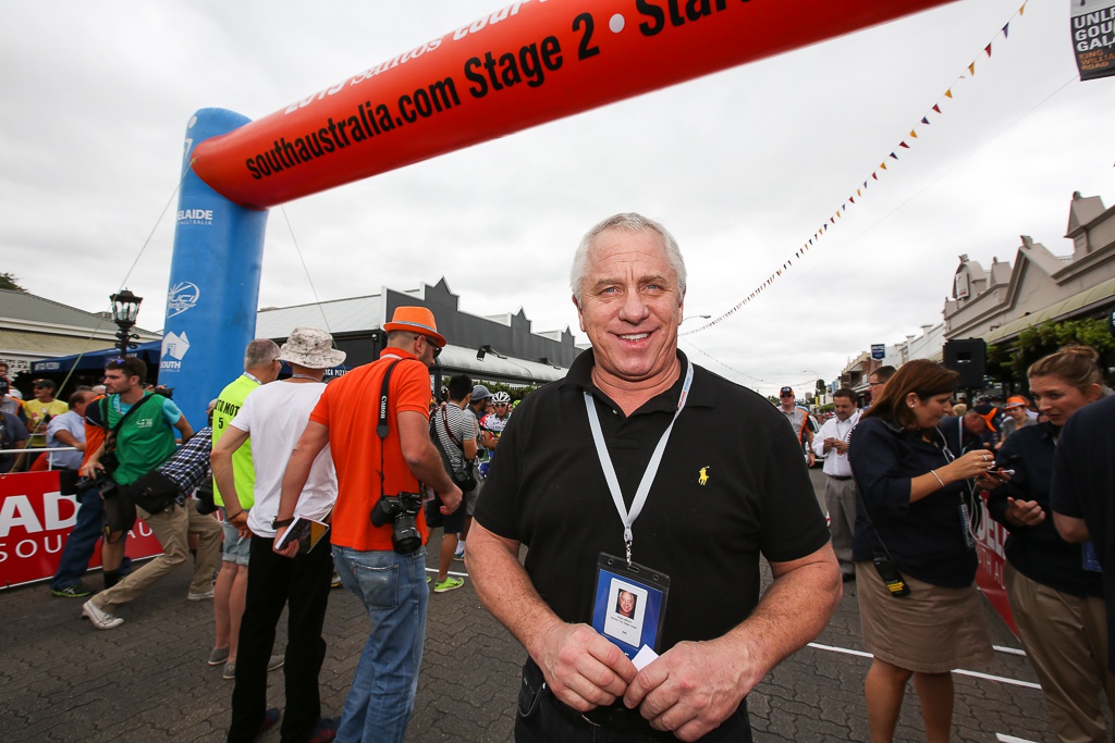 Greg LeMond is a guest of honour at this year's Tour Down Under and will speak at the Legend's Dinner tomorrow night.