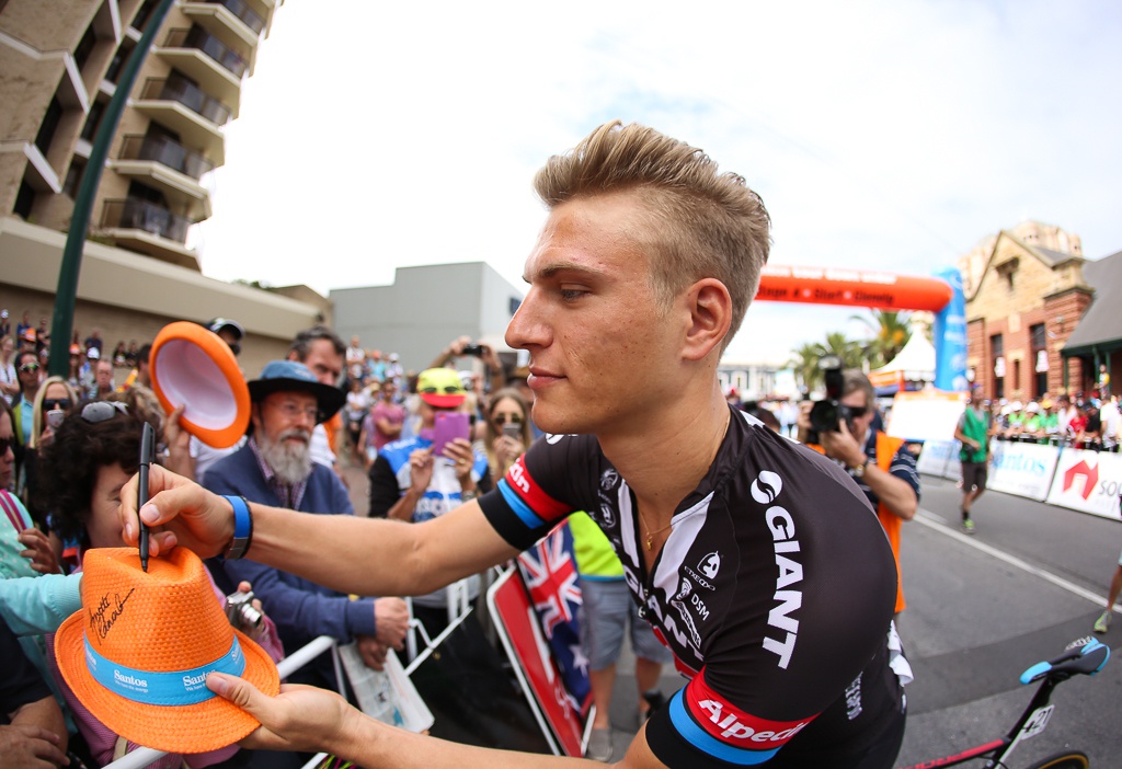 Santos Tour Down Under, Stage 4 144.5KM Glenelg to Mount Barker , Adelaide on Jan. 23. 
Photo: Con Chronis