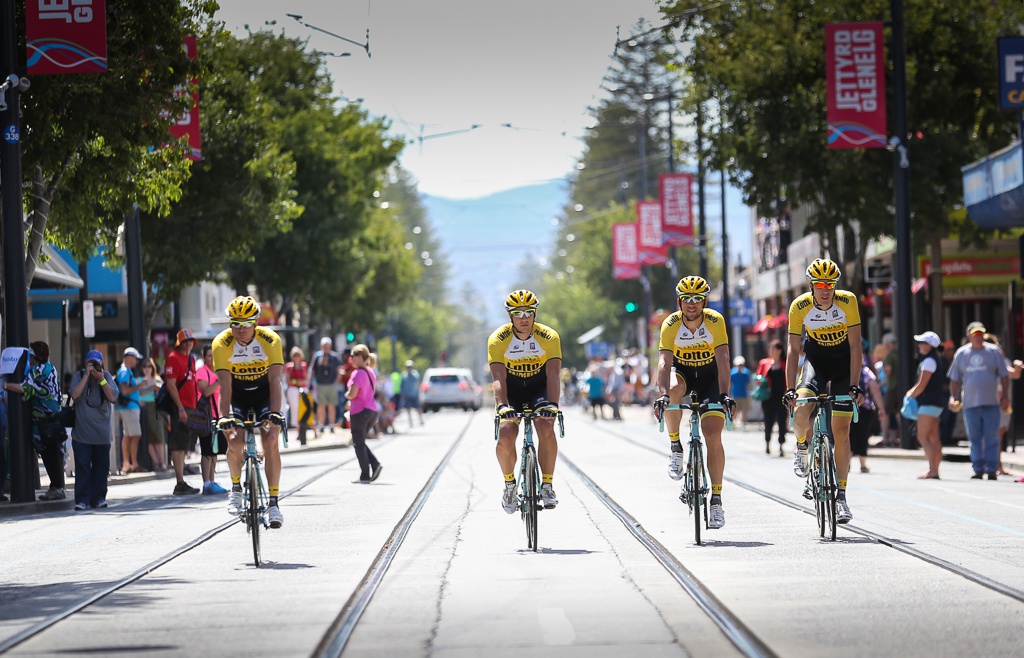 Santos Tour Down Under, Stage 4 144.5KM Glenelg to Mount Barker , Adelaide on Jan. 23. Photo: Con Chronis