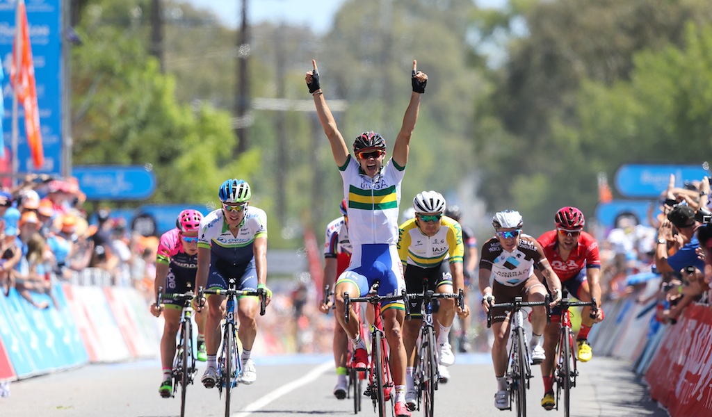 Santos Tour Down Under, Stage 4 144.5KM Glenelg to Mount Barker , Adelaide on Jan. 23. Photo: Con Chronis