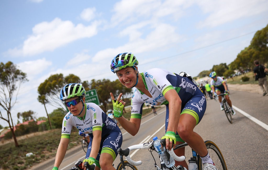 Happy days for Australia's only women's UCI registered team.