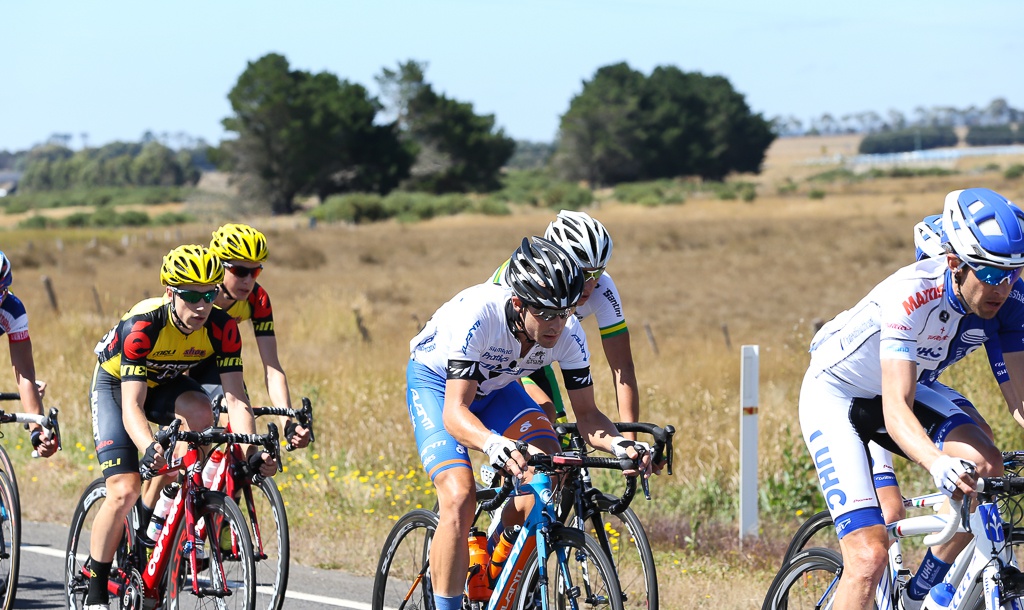 ... and grew to contain 21 riders, including New Zealand national champion Joe Cooper.