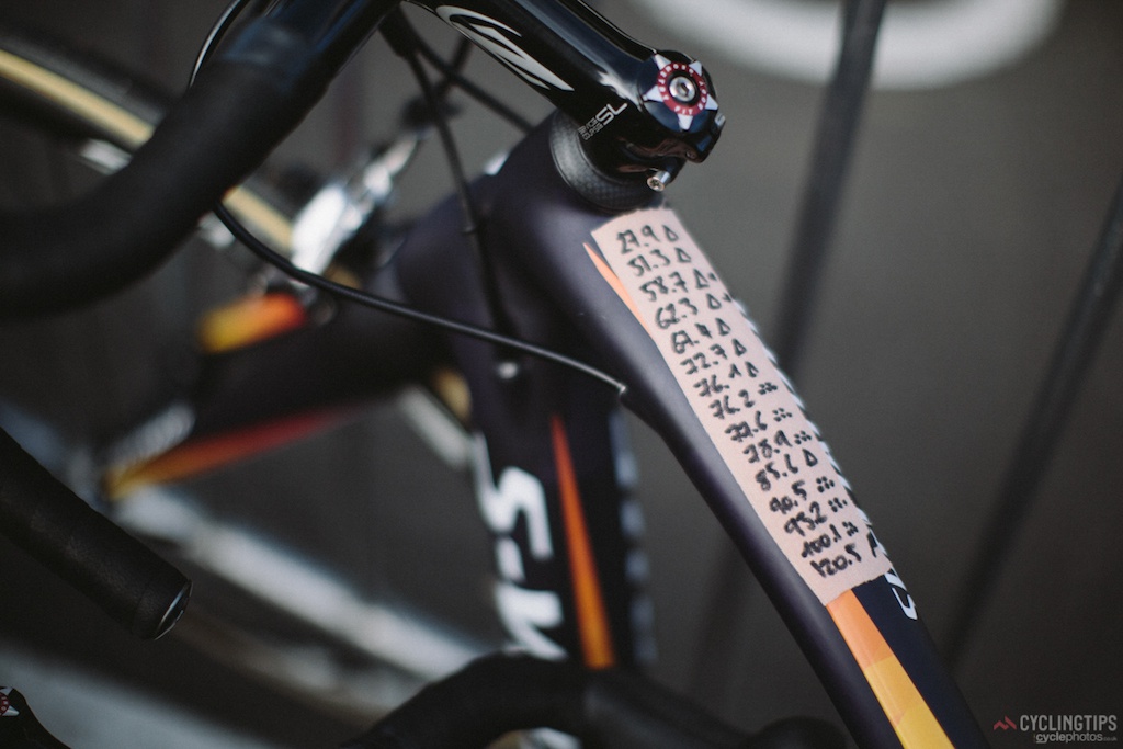 Stem notes on a Boels-Dolmans Specialized Amira.