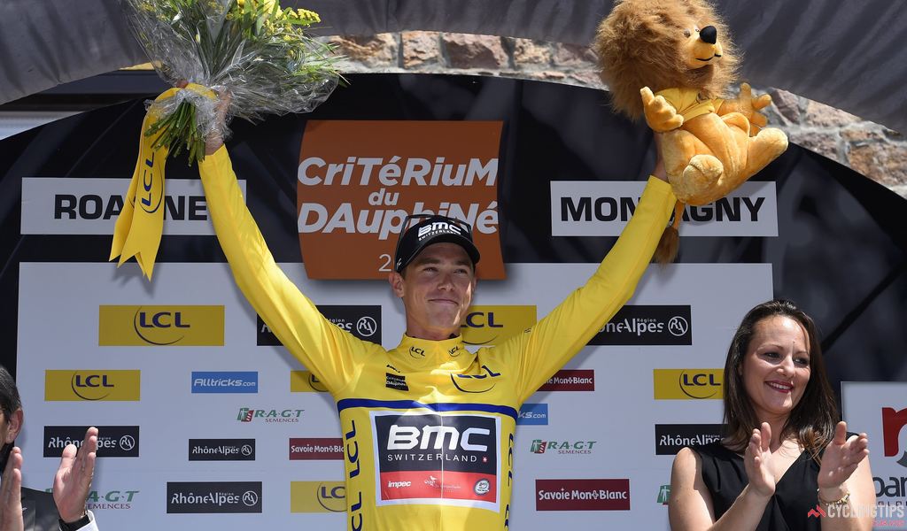 Montagny - France  - wielrennen - cycling - radsport - cyclisme - Rohan Dennis (BMC Racing Team)  pictured during stage 3 of the 67th edition of the Criterium du Dauphine Libere from Roanne to Montagny (24.5 kms) -TTT- Team Time Trial - on June 9, 2015 in France  - photo VK/PN/Cor Vos © 2015