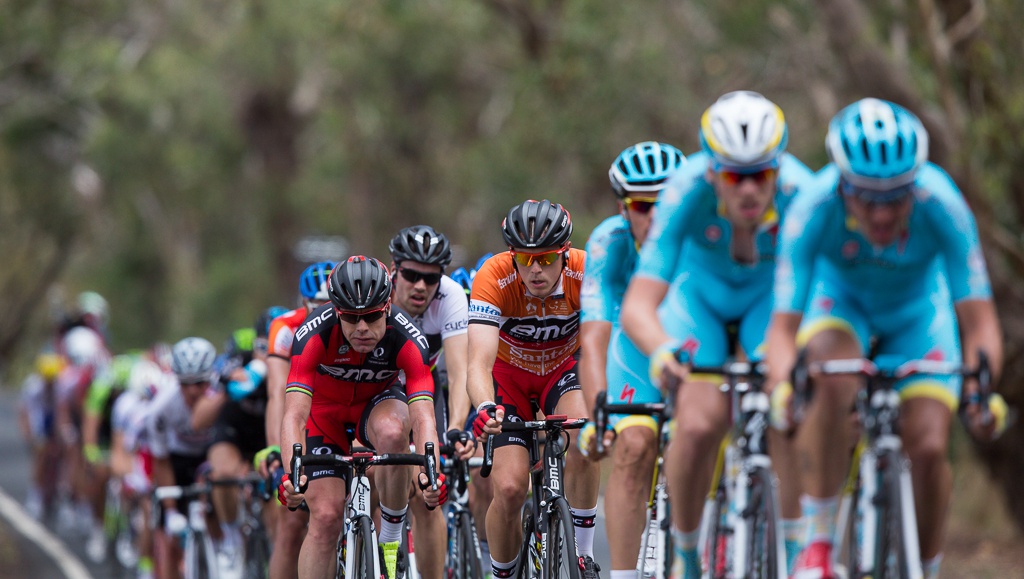 Santos Tour Down Under, Stage 5 151.5KM McLaren Vale to Willunga Hill , Adelaide on Jan. 24. Photo: Con Chronis