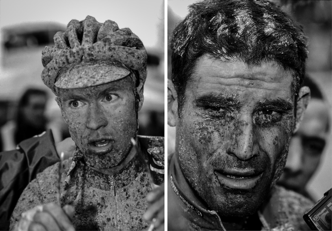 Left: Jens Voigt Right: George Hincapie