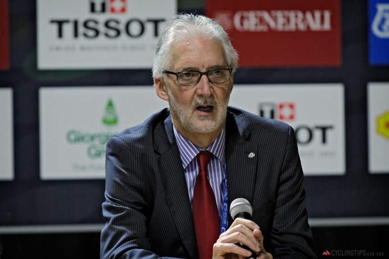 Brian Cookson, president UCI