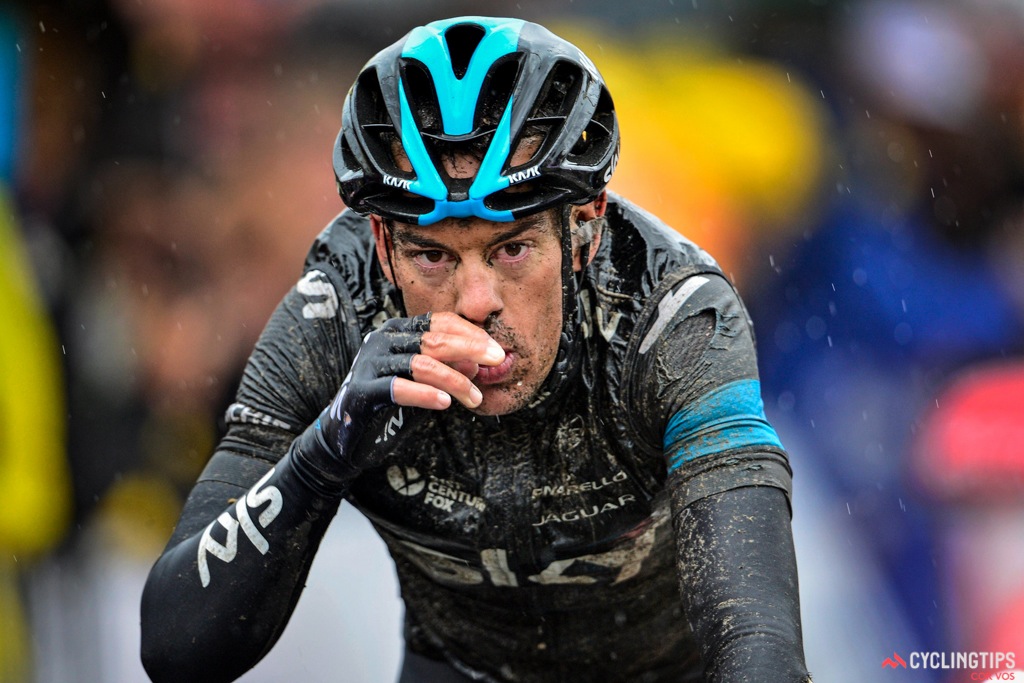 Richie Porte had a good stage coming in 20th, only 2 minutes down on the stage which puts him into 8th position in the overall classification. With Chris Froome abandoning the race, Porte will now step into Sky's GC leadership role.