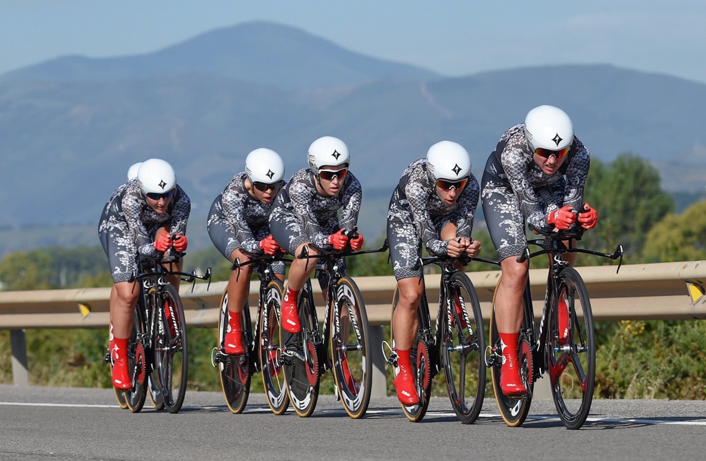 Specialized-Lululemon went into the TTT as the red-hot favourite and lived up to expectations, winning comfortably.