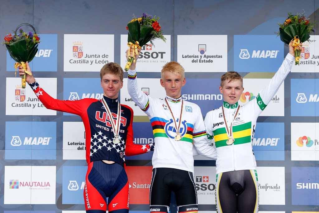 ... ahead of USA's Adrien Costa and Australia's Michael Storer.