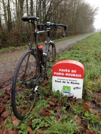 107 kilometers before the end of the world on the Paris-Roubaix roads with my Custom Merckx Mx-