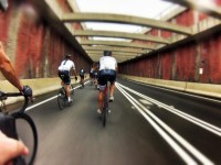 @cyclingtips #wymtm2012 with @ScottCarmichael @justinabrahams and others. Safety Beach tunnel http:/