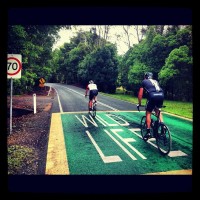 @cyclingtips #wymtm2012 #WYMTM 
Wild Life on and off the bike!
Connections Rd (14% climb) Gold Coast