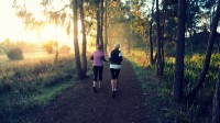 Morning Trail Runners at John Forrest National Park