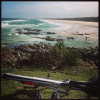 From where I am...& where I'm glad to be. #wymtm2012  Hastings Point