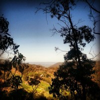 A beautiful morning for a dawn ride. Adelaide from the top of Montacute road.