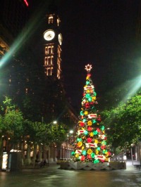 Predawn ride, Sydney CBD