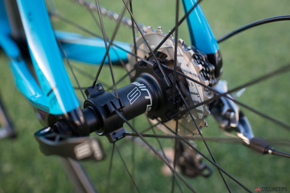 Swift's branded hubs feature direct pull spokes. Unfortunately there is not much information on the construction of the hubs themselves. 