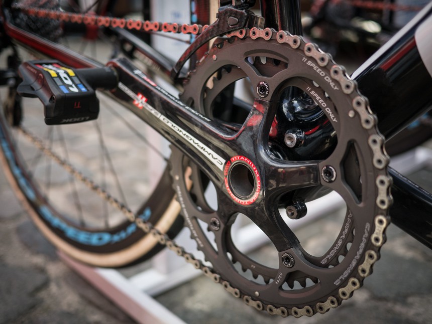  Campagnolo's new Super Record RS groupset on AG2R's Focus bikes