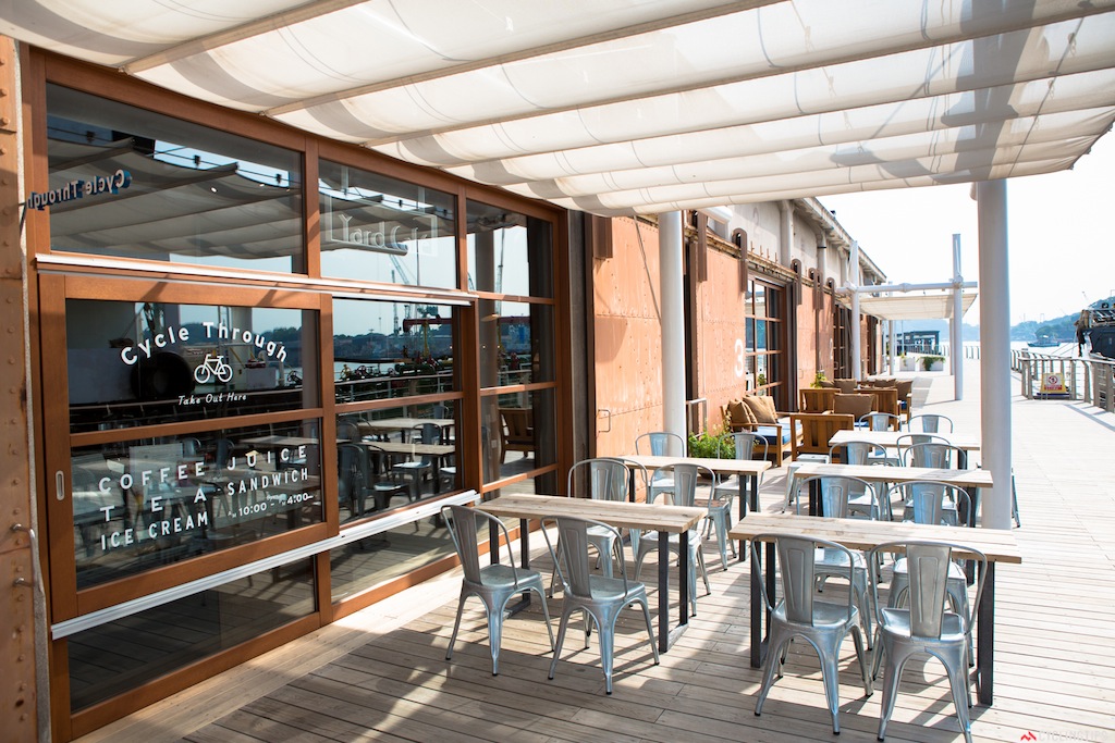 The outside deck of the U2 Onomichi