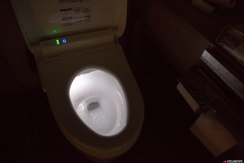 Out of all the toilets I've seen in Japan, this has to be one of the best