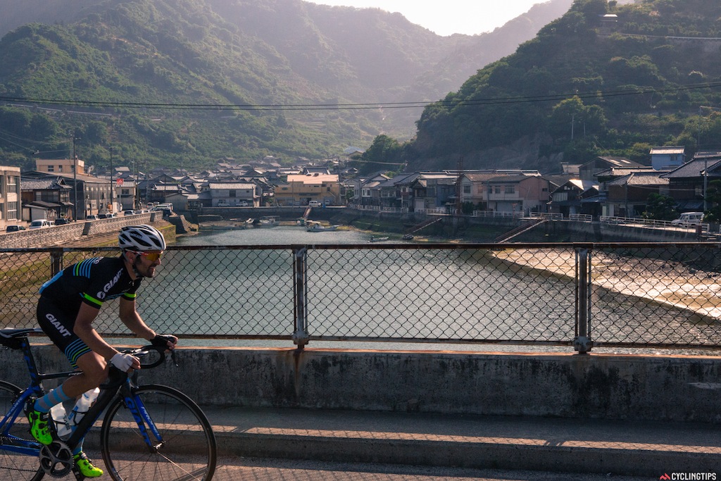 Crossing through historic Japanese towns that wouldn't be a tourist destination for many