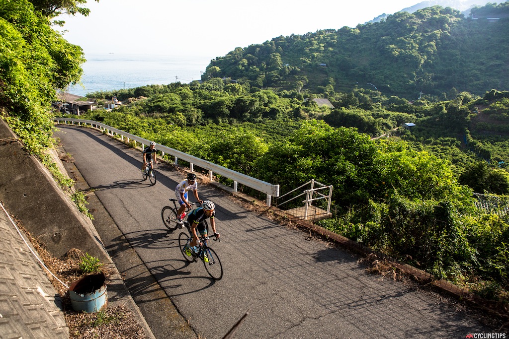 Some of the roads that had a remarkable resemblance to Italy's Cinque Terre