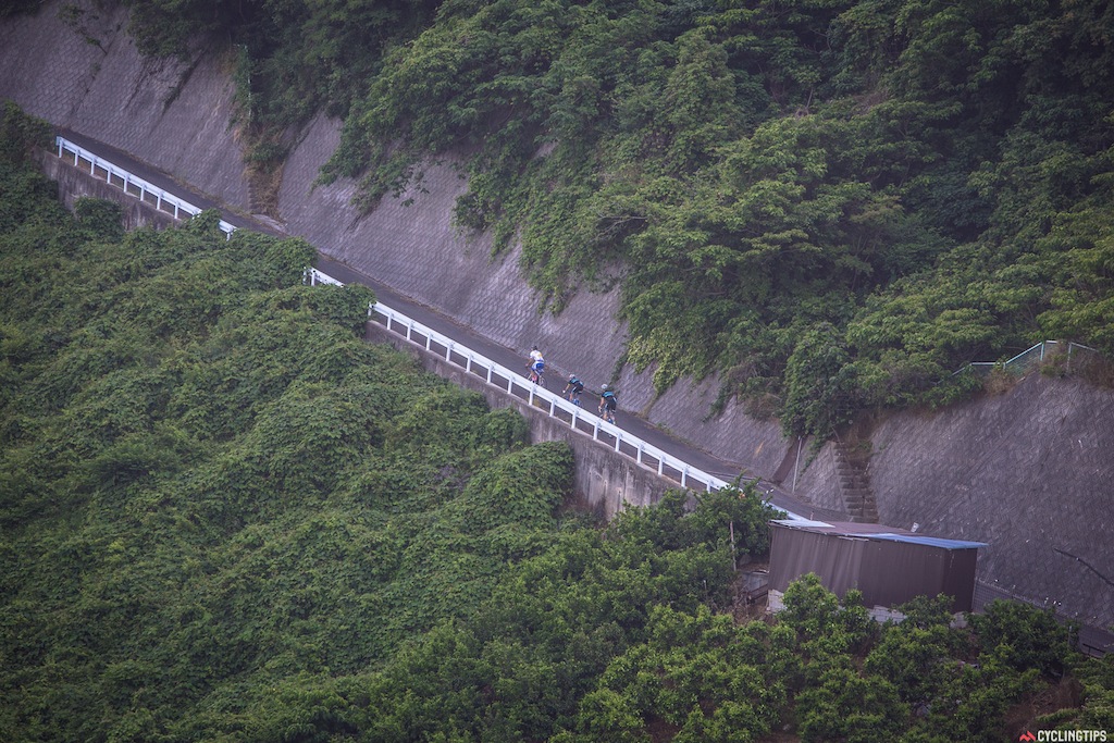 Some of the roads that had a remarkable resemblance to Italy's Cinque Terre