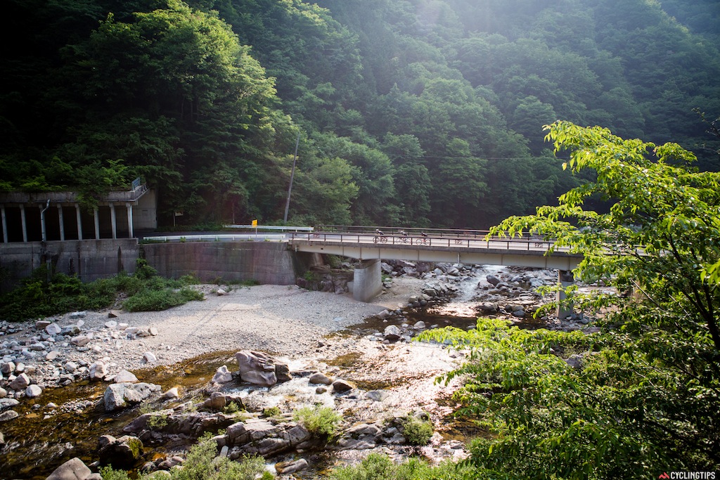 Amazing views on the way to Nukui Dam and Lake Ryuki along Sandan-kyo Gorge.