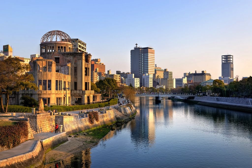 The building commonly known as Atomic Bomb Dome was the only structure left standing near the bomb’s hypocentre in Hiroshima. You might be wondering what Hiroshima's radiation levels are like now 77 years after the bomb dropped. As it turns out, the radiation levels are now so low that the radioactivity is so minuscule that it is difficult to distinguish from other types of radiation in the atmosphere. It's extraordinary to see how the city has rebuilt itself.