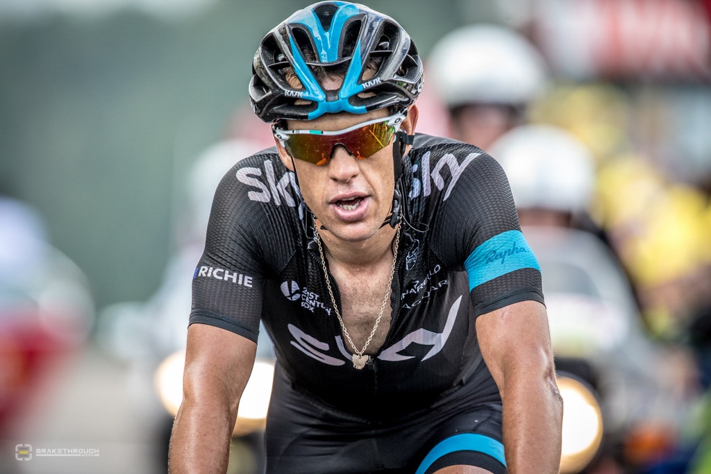 Richie Porte moves into second place in the general classification after his ride today.