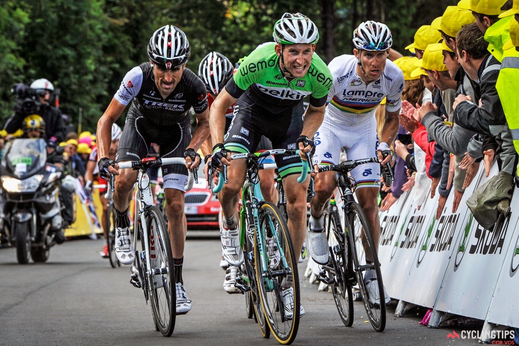 Haimar, Mollema and Costa finished just over a minute back from Nibali.