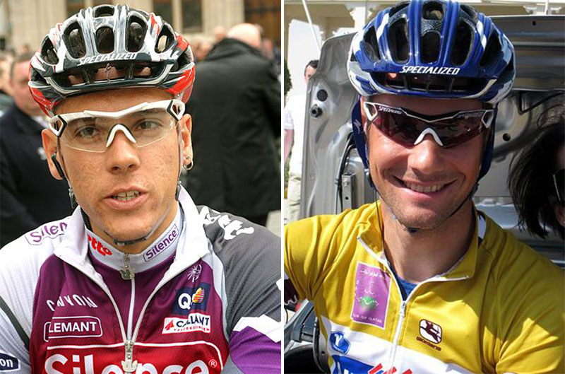 Specialized made a brief foray into the sunglasses market, releasing the Specialized Miura as worn by Philippe Gilbert and Tom Boonen here.